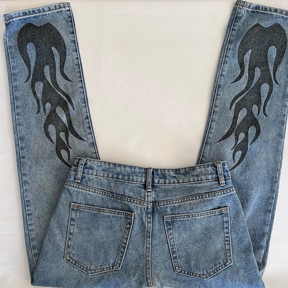 Adika High Rise Flame Jeans size M / 28” - Picture 4 of 12